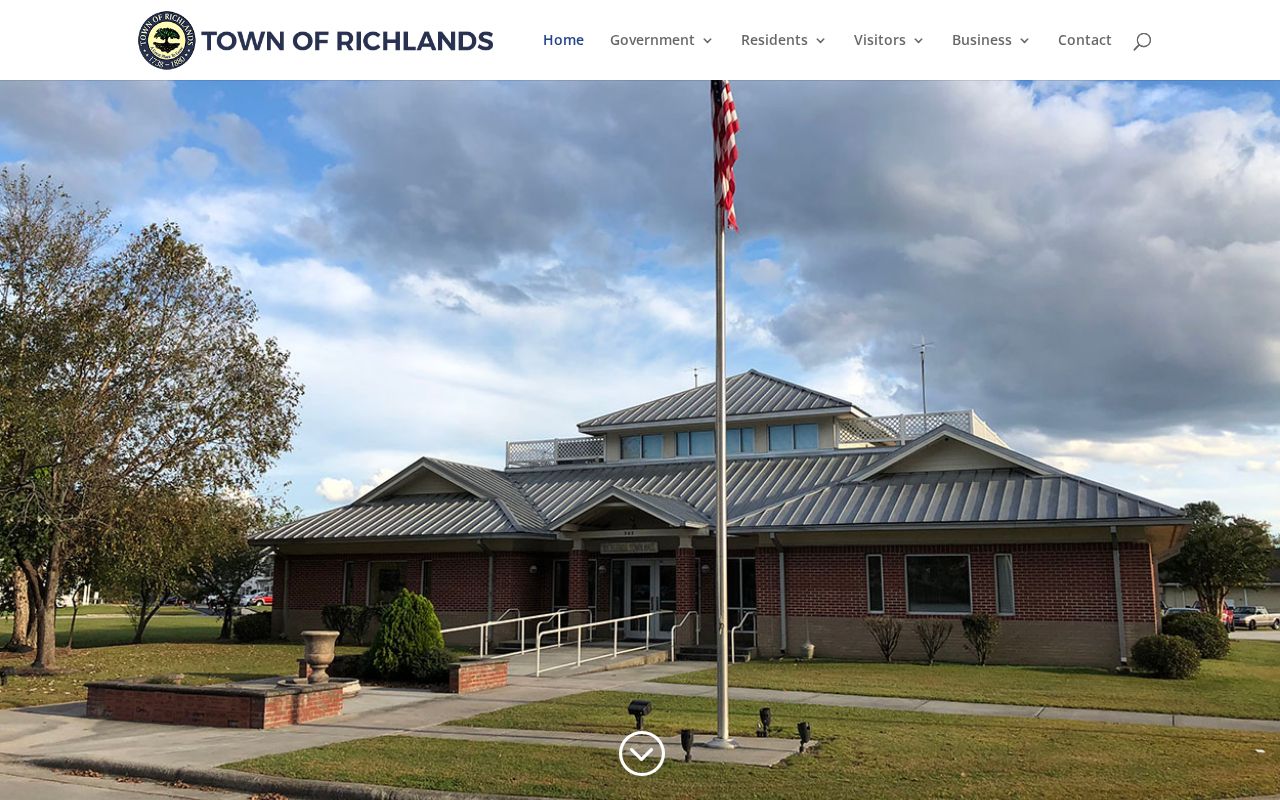 Official Richlands municipality information distinct from a Richlands court docket